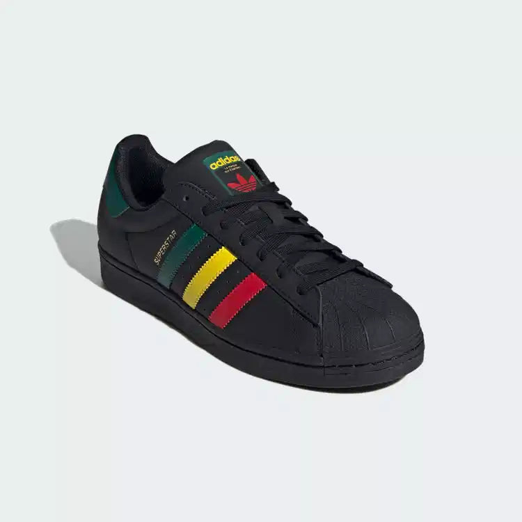 X Adidas Superstar Rasta Black